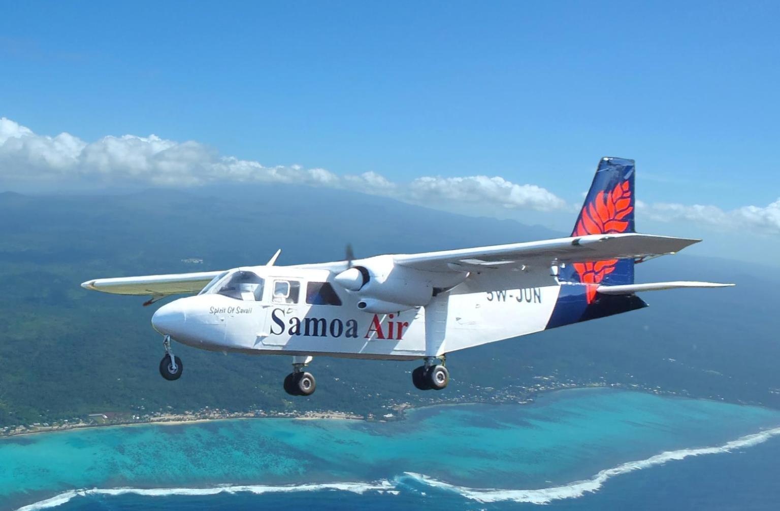 Samoa Air fue una de las primeras compañías en fijar tarifas para los pasajeros con sobrepeso.