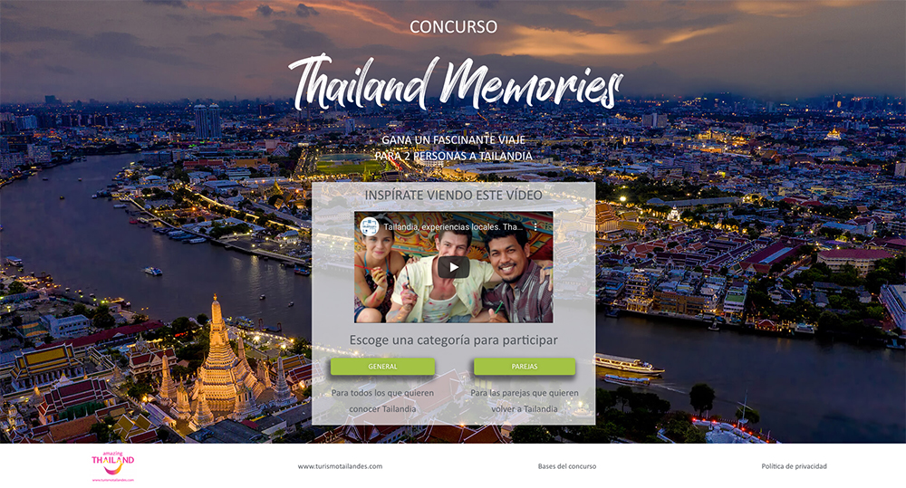 Concurso Thailand Memories