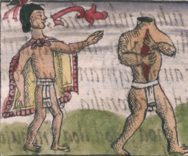 Night Hatchet, the feared headless ghost of Aztec culture