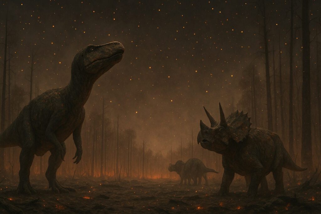 ultimo dia de los dinosaurios en la tierra 1