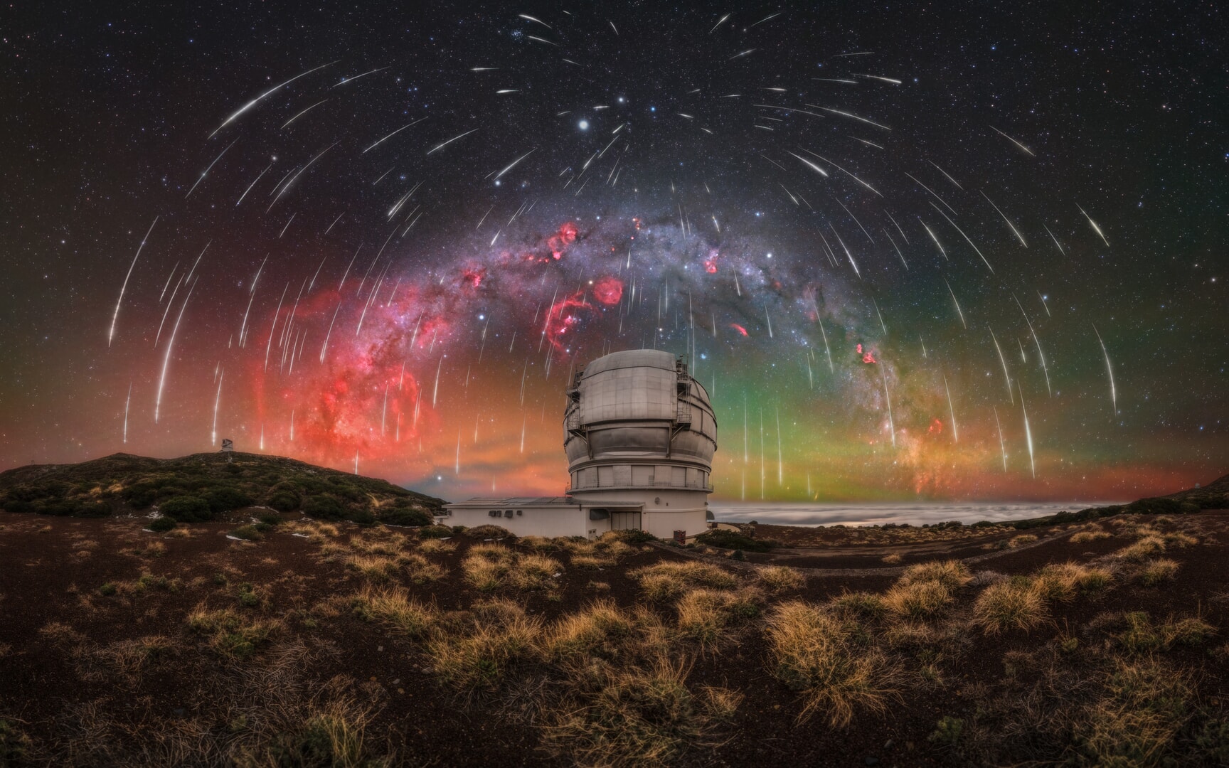 Uroš Fink. Roque de los Muchachos, La Palma Uroš Fink. Roque de los Muchachos, La Palma