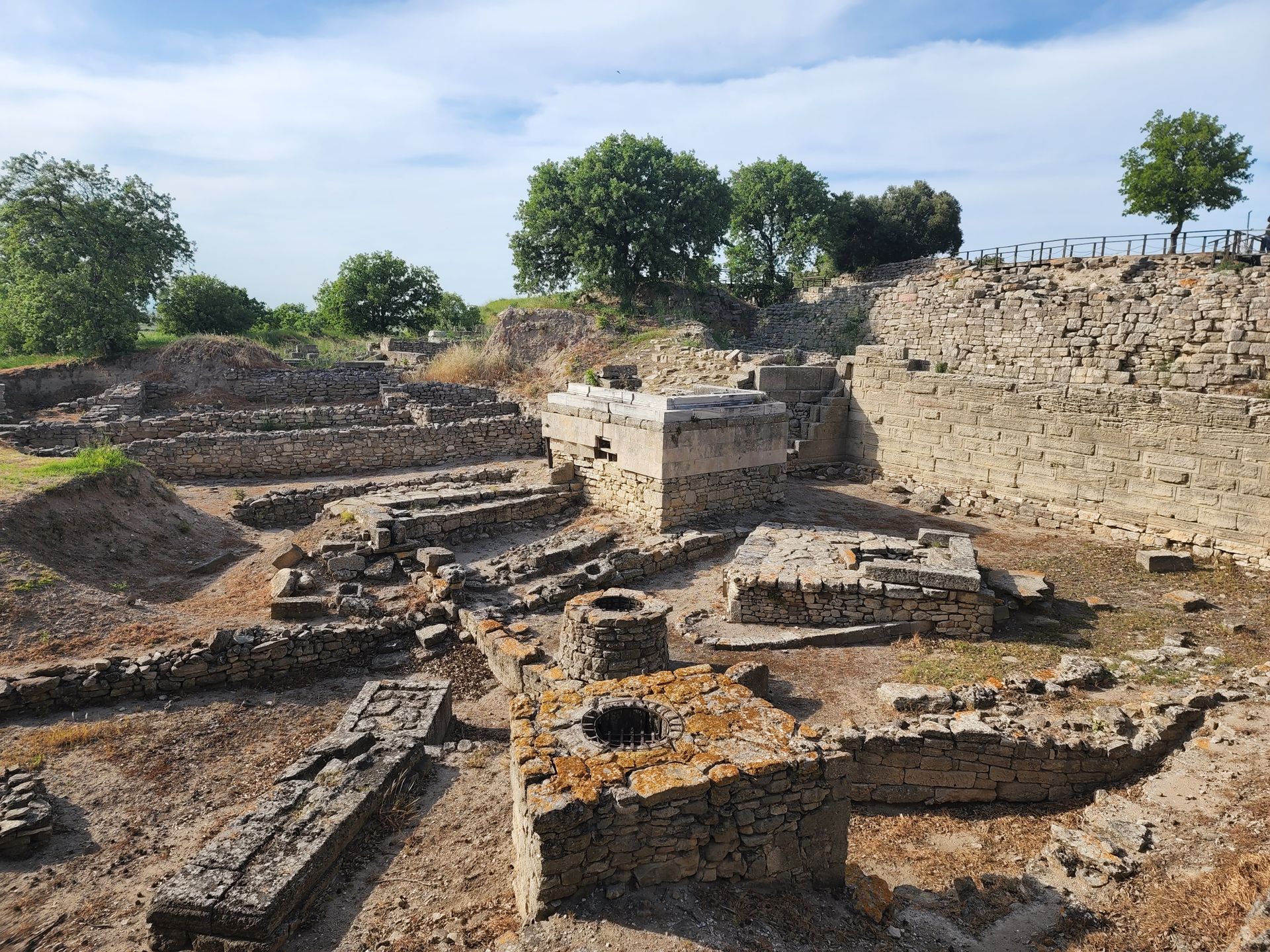 roman troy excavation