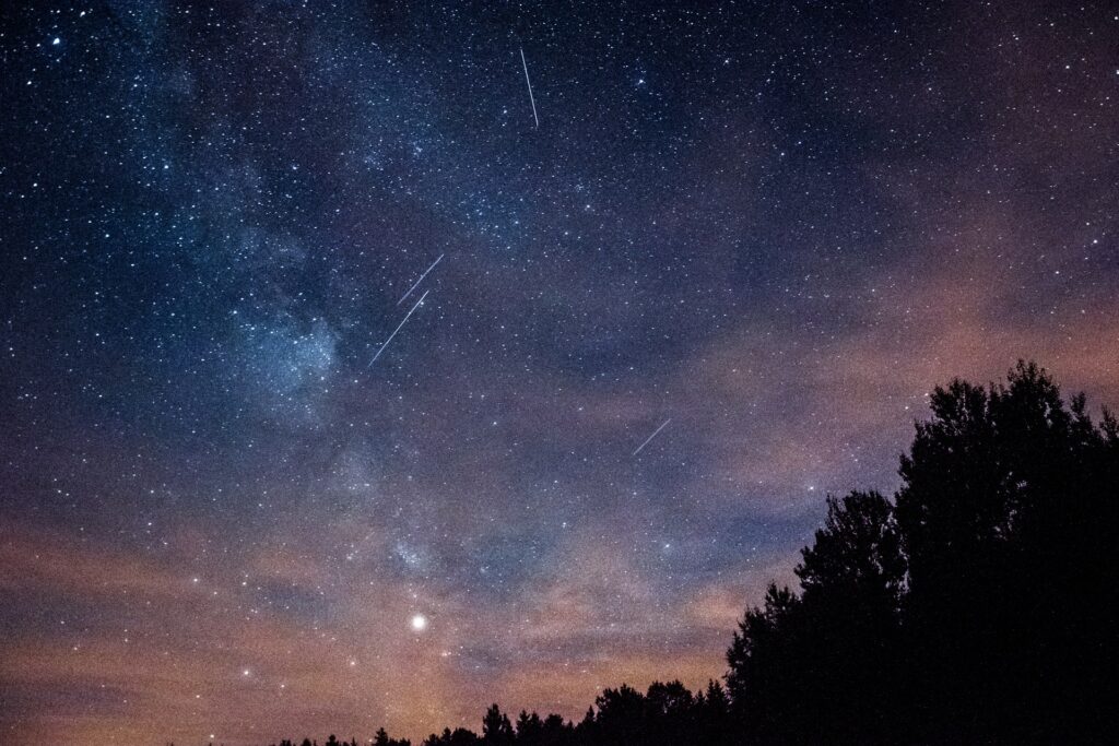 october night sky