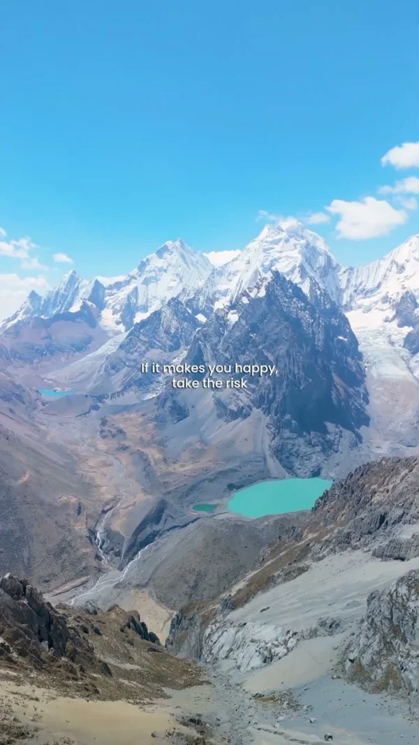 Life’s too short to wonder “what if?” Go for it, explore it, live it. #wanderlust